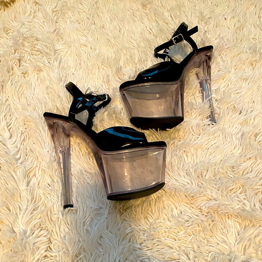 Very used Pleaser Sky heels
